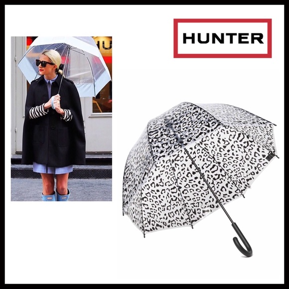 HUNTER ORIGINAL LARGE OLIVE BUBBLE WALKER UMBRELLA - Picture 8 of 8